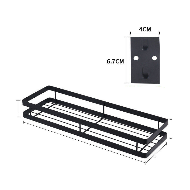 Estante de pared para especias sin taladro