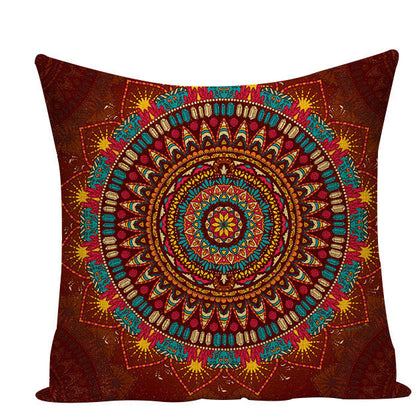 Funda de cojín mandala
