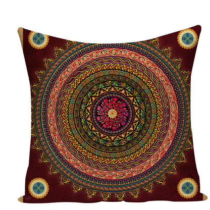 Funda de cojín mandala