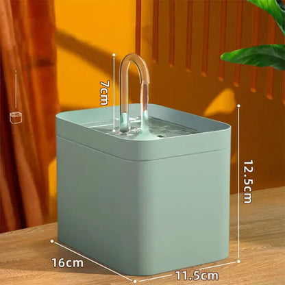Fuente de agua para mascotas
