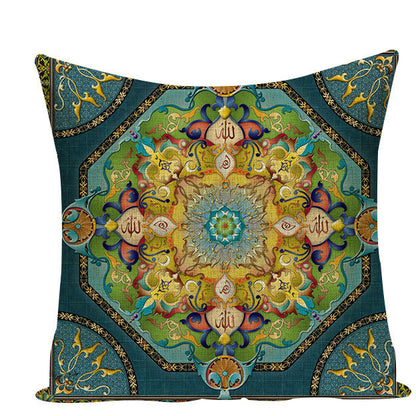 Funda de cojín mandala