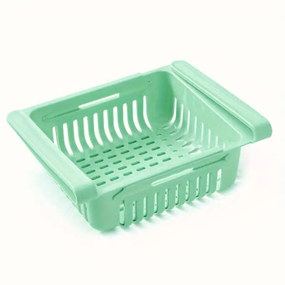 Organizador extensible de nevera por niveles