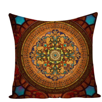 Funda de cojín mandala