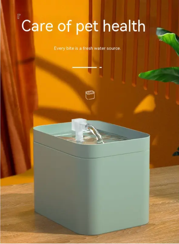 Fuente de agua para mascotas