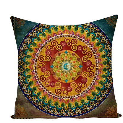 Funda de cojín mandala