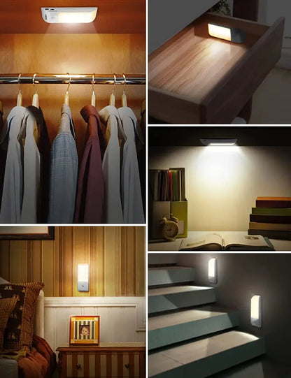 Barra LED recargable con sensor de movimiento