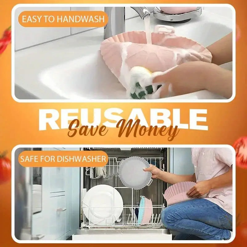 Bandeja de silicona para freidora de aire