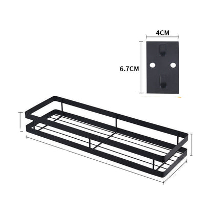 Estante de pared para especias sin taladro