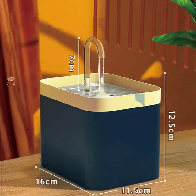 Fuente de agua para mascotas