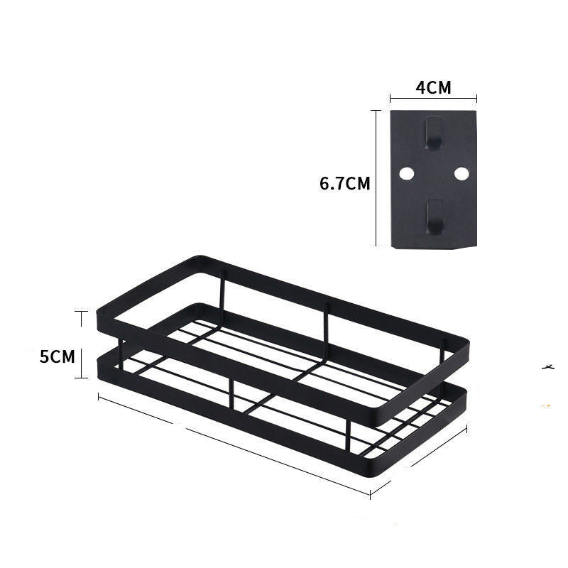 Estante de pared para especias sin taladro