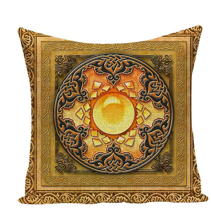 Funda de cojín mandala