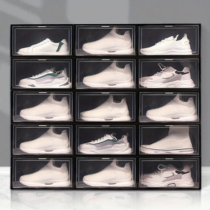 Caja plegable apilable para zapatos