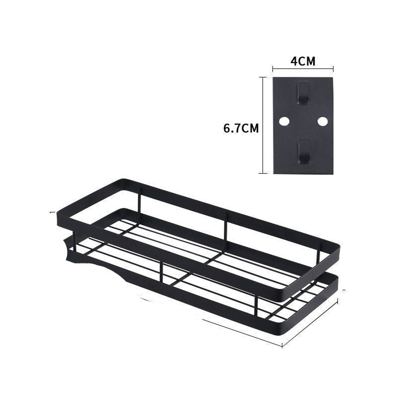 Estante de pared para especias sin taladro