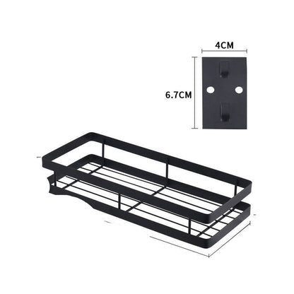 Estante de pared para especias sin taladro