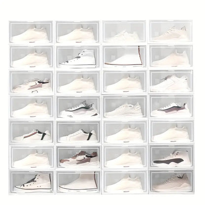 Caja plegable apilable para zapatos
