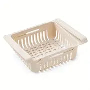 Organizador extensible de nevera por niveles